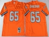 Denver Broncos #65 Gary Zimmerman Throwback Orange Jersey