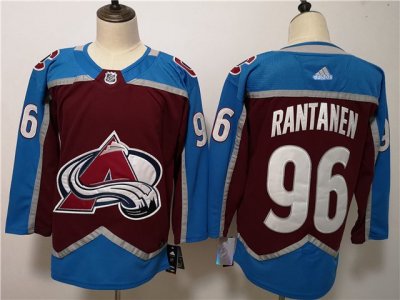 Colorado Avalanche #96 Mikko Rantanen Home Burgundy Jersey