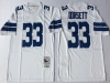 Dallas Cowboys #33 Tony Dorsett 1992 Throwback White Jersey