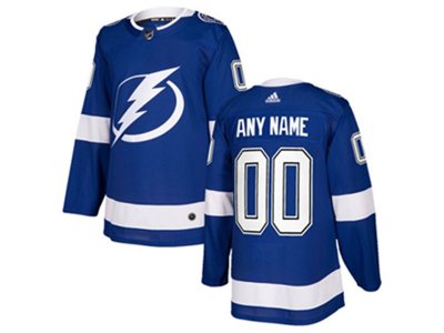 Tampa Bay Lightning Custom #00 Home Royal Blue Jersey