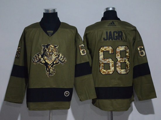 Pittsburgh Penguins #68 Jaromir Jagr Olive Jersey