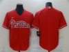 Philadelphia Phillies Blank Red Cool Base Jersey