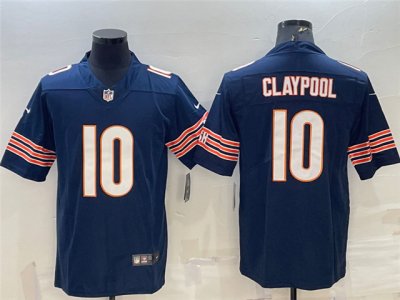 Chicago Bears #10 Chase Claypool Blue Vapor Limited Jersey