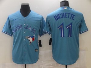 Toronto Blue Jays #11 Bo Bichette Alternate Light Blue Cool Base Jersey