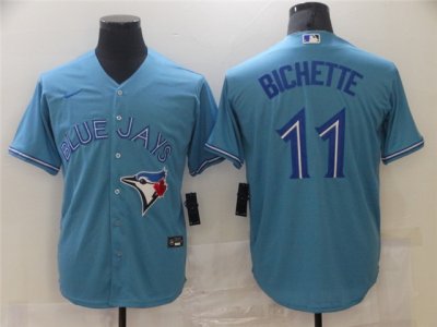 Toronto Blue Jays #11 Bo Bichette Alternate Light Blue Cool Base Jersey