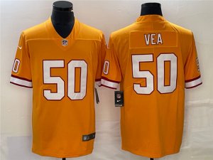 Tampa Bay Buccaneers #50 Vita Vea Orange F.U.S.E. Vapor Limited Jersey