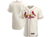St. Louis Cardinals Custom #00 Cream Flex Base Jersey