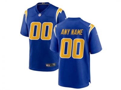 Los Angeles Chargers #00 Royal Alternate Vapor Limited Custom Jersey