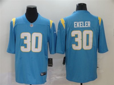 Los Angeles Chargers #30 Austin Ekeler Powder Blue Vapor Limited Jersey