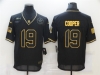 Dallas Cowboys #19 Amari Cooper 2020 Black Gold Salute To Service Limited Jersey