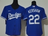 Youth Los Angeles Dodgers #22 Clayton Kershaw Royal Blue Cool Base Jersey