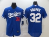 Los Angeles Dodgers #32 Sandy Koufax Royal Blue Flex Base Jersey