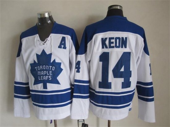 Toronto Maple Leafs #14 Dave Keon 1967 CCM Vintage White Jersey