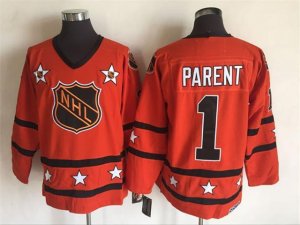 NHL 1975 All Star Game #1 Bernie Parent CCM Vintage Jersey