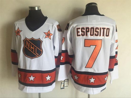 NHL 1973 All Star Game #7 Phil Esposito CCM Vintage Jersey