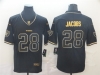 Las Vegas Raiders #28 Josh Jacobs 2020 Black Gold Vapor Limited Jersey