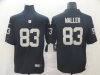 Las Vegas Raiders #83 Darren Waller Black Vapor Limited Jersey