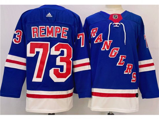 New York Rangers #73 Matt Rempe Home Royal Blue Jersey