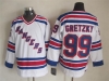 New York Rangers #99 Wayne Gretzky CCM White Heroes of Hockey Alumni Jersey