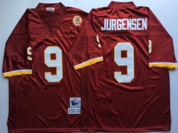 Washington Redskins #9 Sonny Jurgensen 1974 Throwback Burgundy Jersey