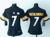 Women's Pittsburgh Steelers #7 Ben Roethlisberger Black Vapor Limited Jersey