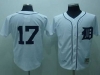 Detroit Tigers #17 Denny McLain Throwback White Jersey