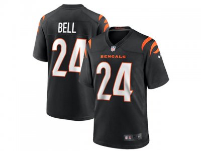 Cincinnati Bengals #24 Vonn Bell Black Vapor Limited Jersey