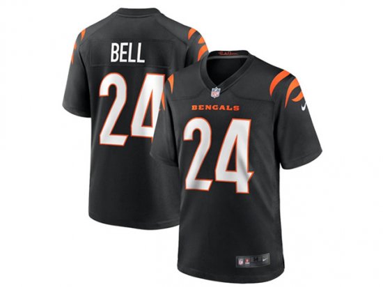 Cincinnati Bengals #24 Vonn Bell Black Vapor Limited Jersey