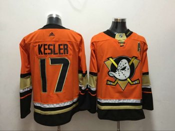 Anaheim Ducks #17 Ryan Kesler Orange Jersey