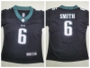 Women's Philadelphia Eagles #6 DeVonta Smith Black Vapor Limited Jersey
