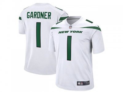 New York Jets #1 Sauce Gardner White Vapor Limited Jersey