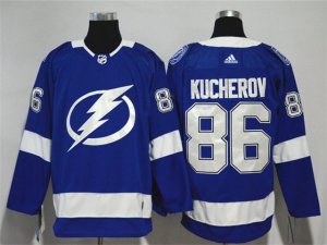 Women's Youth Tampa Bay Lightning #86 Nikita Kucherov Blue Jersey