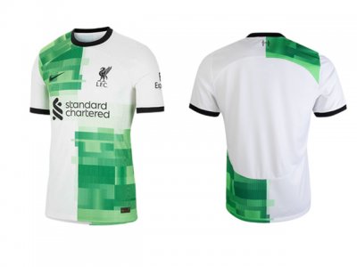 Club Liverpool #00 Away White 2023/24 Soccer Custom Jersey