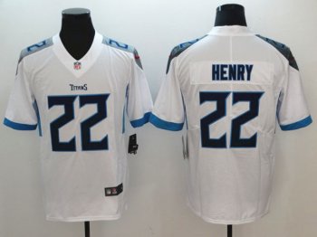 Tennessee Titans #22 Derrick Henry White Vapor Limited Jersey