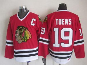 Chicago Blackhawks #19 Jonathan Toews CCM Vintage Red Jersey