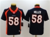 Youth Denver Broncos #58 Von Miller Navy Blue Vapor Limited Jersey