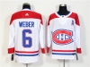Montreal Canadiens #6 Shea Weber White Jersey