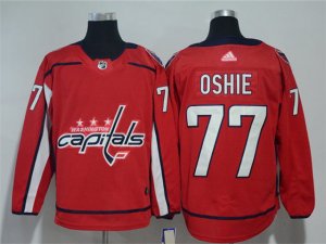 Washington Capitals #77 T.J. Oshie Red Jersey