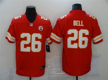 Kansas City Chiefs #26 Le'Veon Bell Red Vapor Limited Jersey