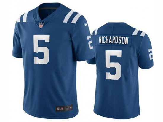 Indianapolis Colts #5 Anthony Richardson Blue Vapor Limited Jersey