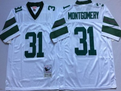 Philadelphia Eagles #31 Wilbert Montgomery 1980 Throwback White Jersey