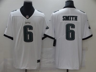 Philadelphia Eagles #6 DeVonta Smith White Vapor Limited Jersey