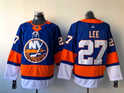 New York Islanders #27 Anders Lee Blue Jersey