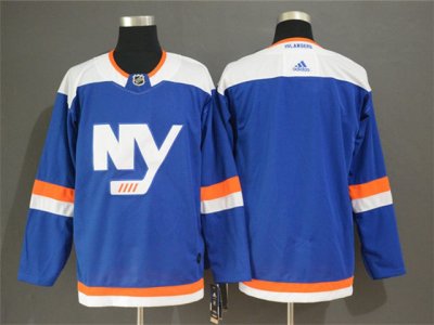 New York Islanders Blank Alternate Blue Team Jersey