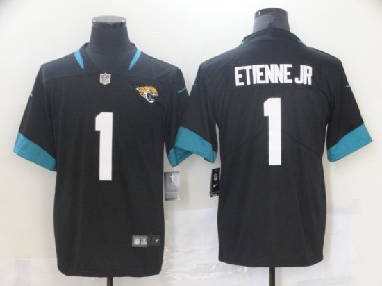 Jacksonville Jaguars #1 Etienner JR Black Vapor Limited Jersey