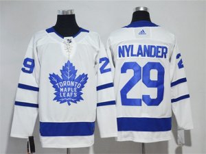 Toronto Maple Leafs #29 William Nylander White Jersey