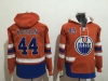 Edmonton Oilers #44 Zack Kassian Orange Hoodie