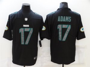 Green Bay Packers #17 Davante Adams Black Vapor Impact Limited Jersey