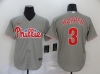 Philadelphia Phillies #3 Bryce Harper Gray Cool Base Jersey