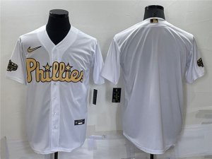 Philadelphia Phillies Blank White 2022 MLB All-Star Game Cool Base Jersey